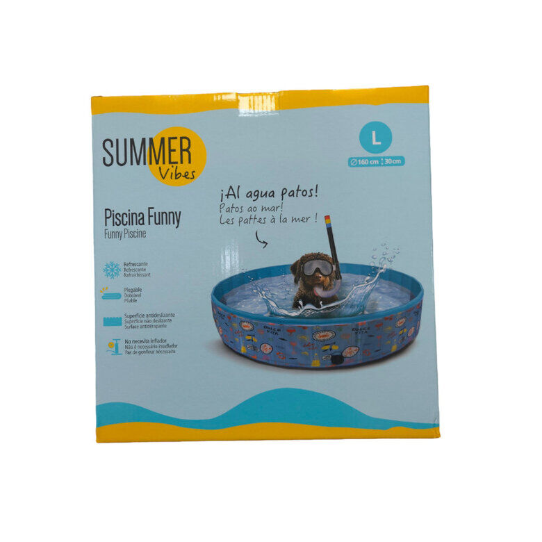 Summer Vibes - Piscine Motifs Dolce Vita pour Chiens - L Image num&eacute;ro 5