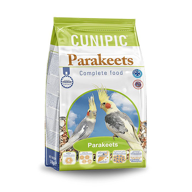 Cunipic - Aliment Complet Parakeets pour Nymphes - 3kg
