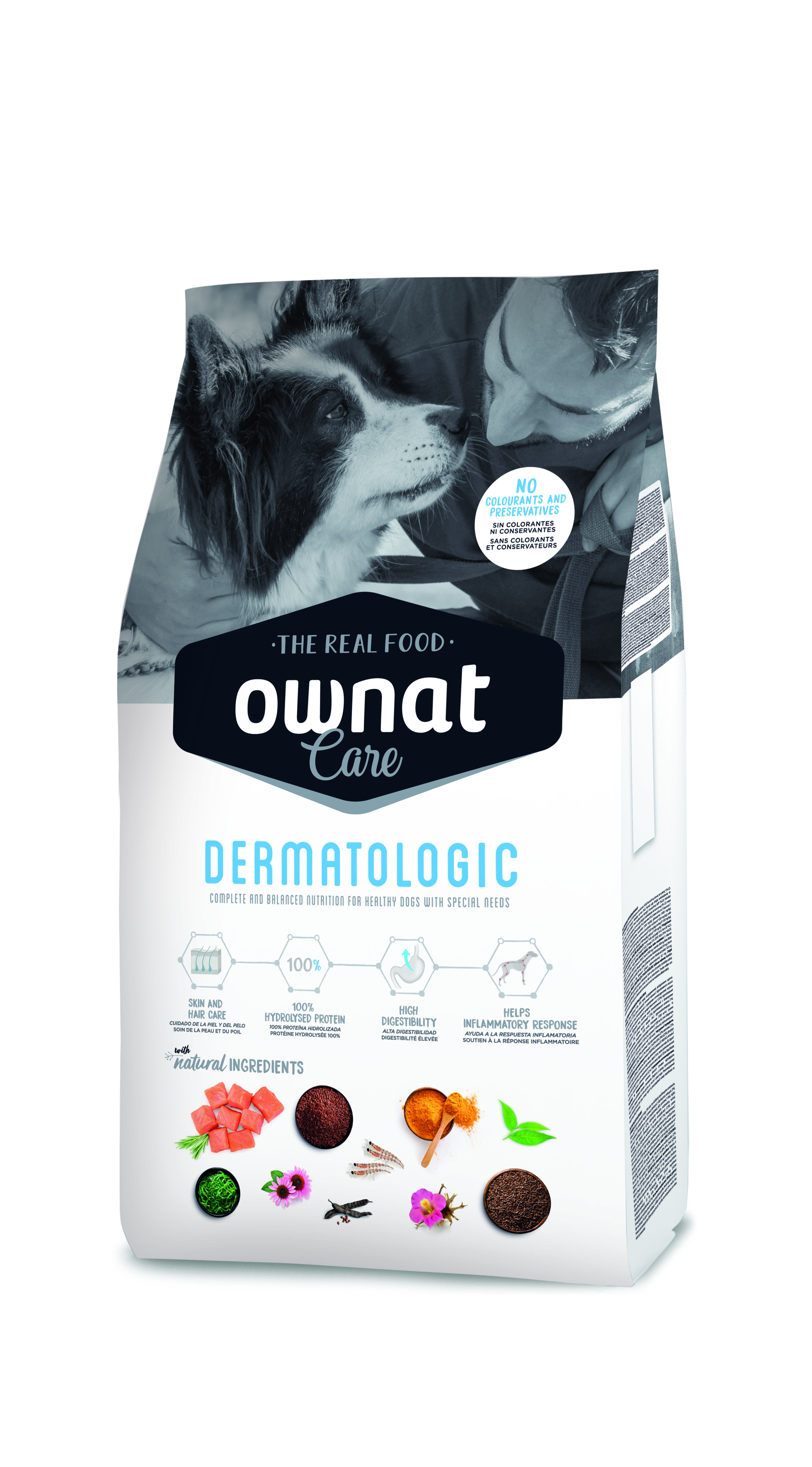 Ownat - Croquettes Care Dermatologic pour Chiens - 3Kg Image num&eacute;ro 1