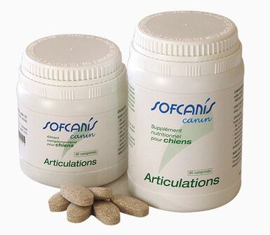 Sofcanis - Comprimés Supplément Nutritionnel Articulations pour Chiens - x40