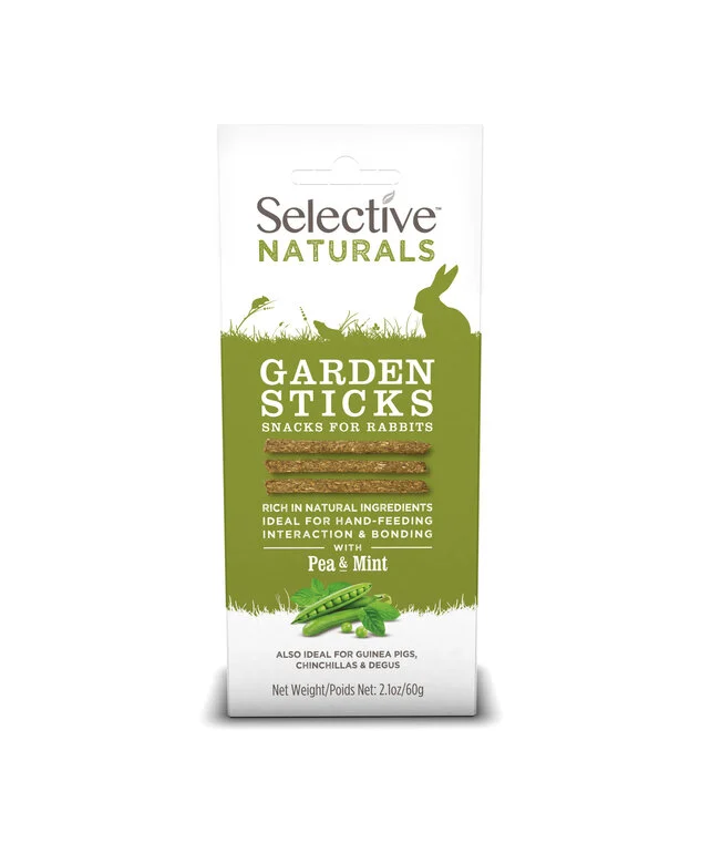 Supreme Science - Selective Naturals Garden Sticks pour Rongeurs - 60g Image numéro 1 Supreme Science - Selective Naturals Garden Sticks pour Rongeurs - 60g Image numéro 1