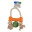 Duvoplus - Jouet Os Eco Caoutchouc pour Chien - 30x18x4,6cm Indicateur image numéro 1