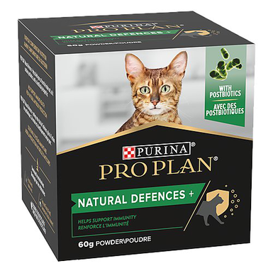 Pro Plan - Aliment Complémentaire Natural Defences+ en Poudre pour Chats - 60g