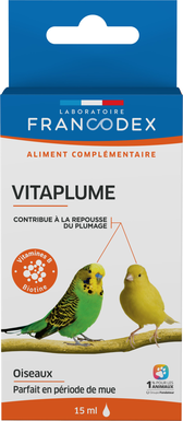 Francodex - Aliment Vitaplume pour Bec Droit et Bec Crochu - 15ml