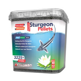 Colombo - Aliment Coulant Sturgeon Pellets M pour Esturgeon - 5L