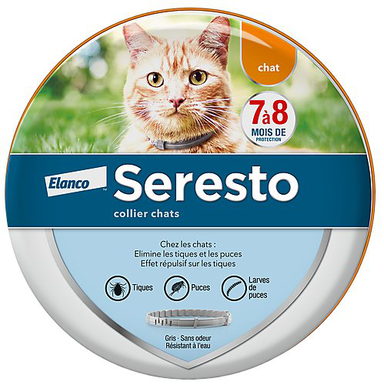 Elanco - Collier Seresto Antiparasitaires pour Chat