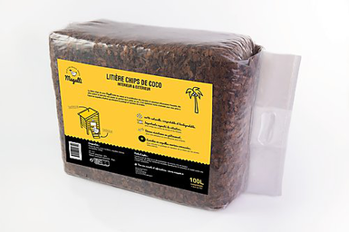 Magalli - Litière Couvre-sol chips de Coco pour Basse Cour - 40L
