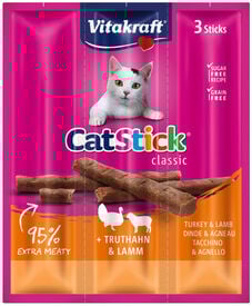 Vitakraft - Friandises Cat Stick Mini à la Dinde pour Chats - x3