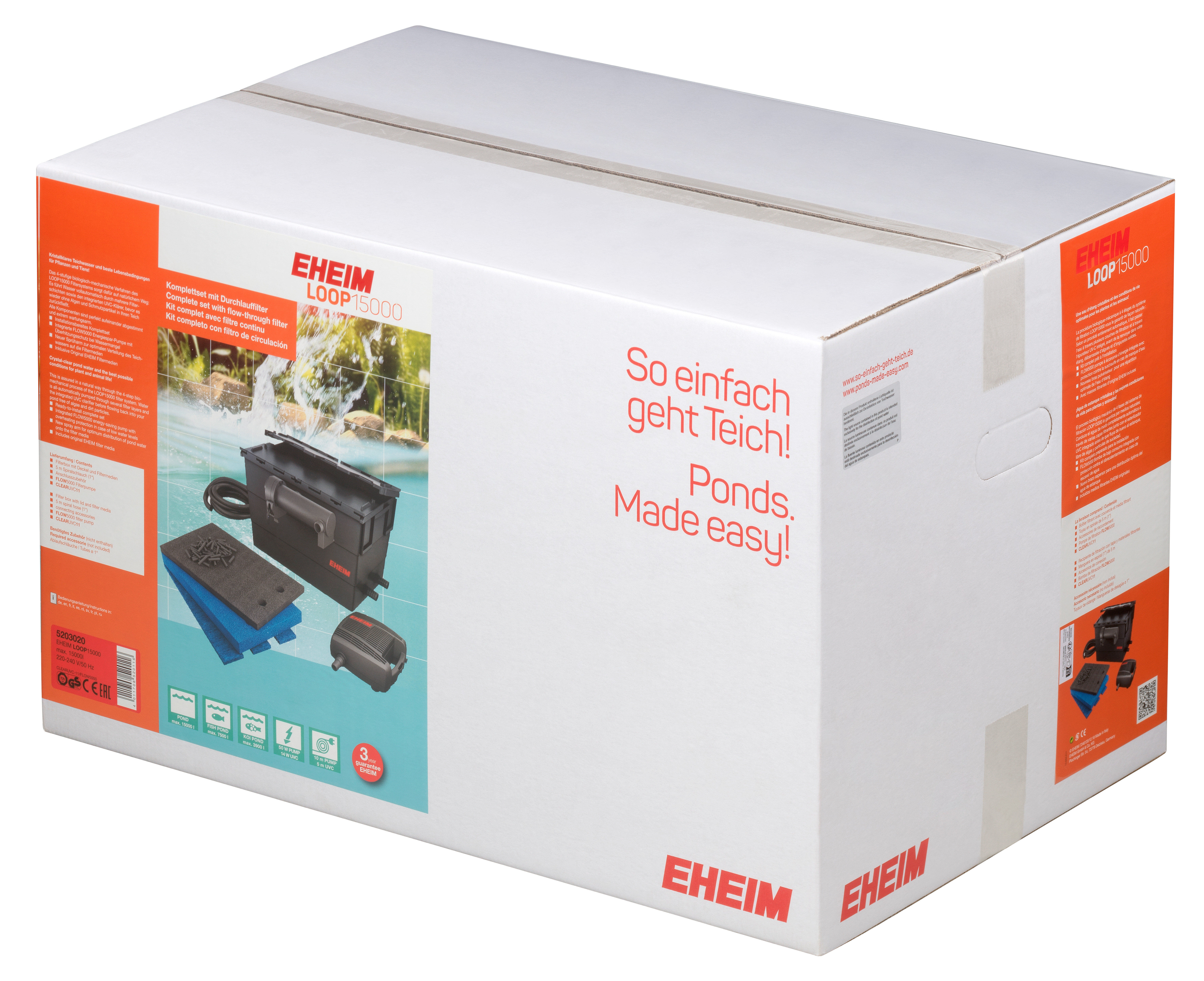 Eheim - Kit &agrave; Filtration LOOP15000 pour Bassin Image num&eacute;ro 1