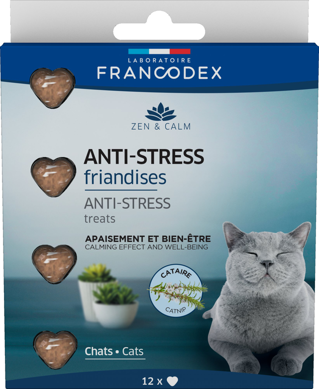 Francodex - Frandises Anti-stress Cataire pour Chats - x12 Image numéro 1 Francodex - Frandises Anti-stress Cataire pour Chats - x12 Image numéro 1