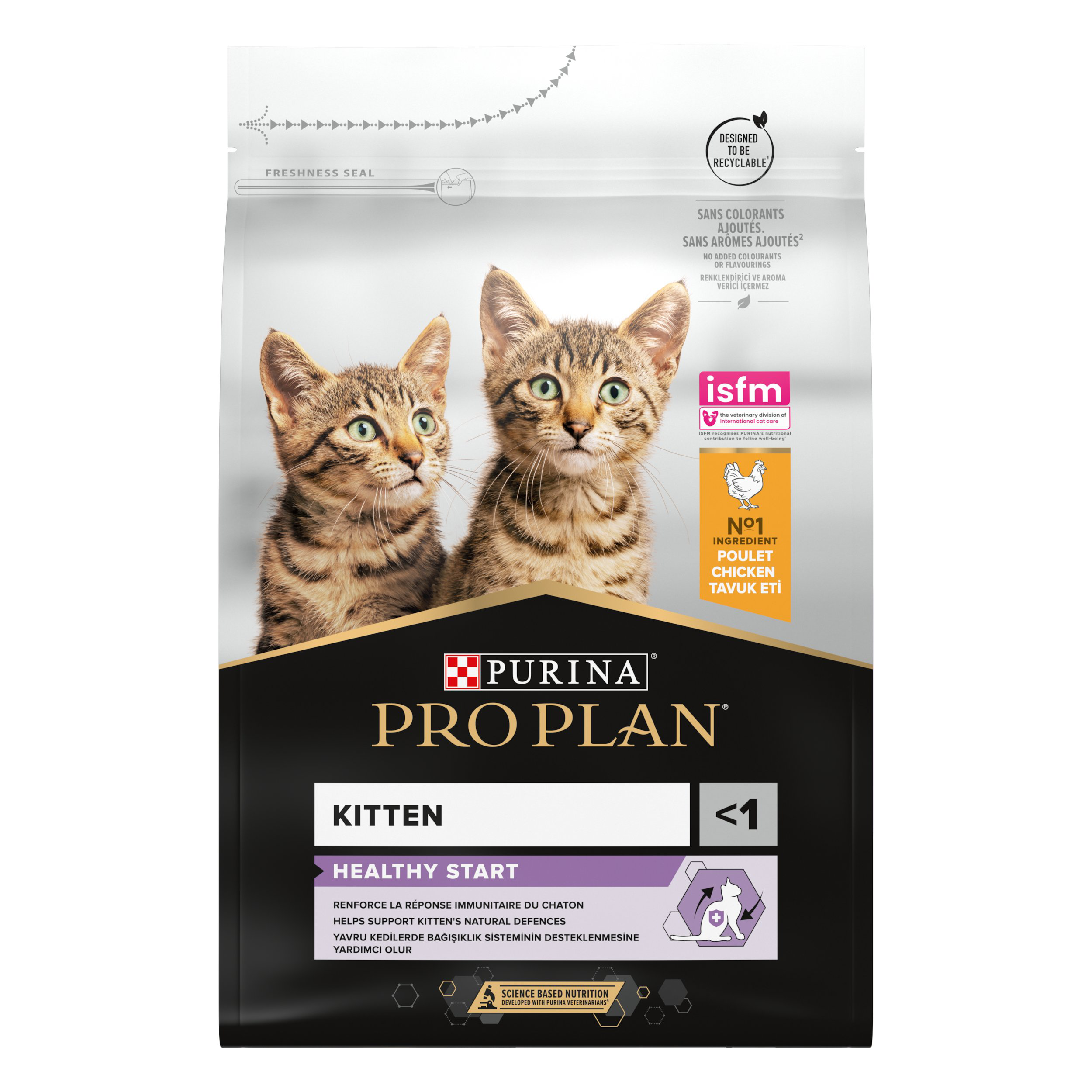 Pro Plan - Croquettes Junior au Poulet pour Chaton - 3Kg Image num&eacute;ro 1