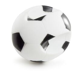 Martin Sellier - Jouet Balle Foot Poignée pour Chien - 10,5cm