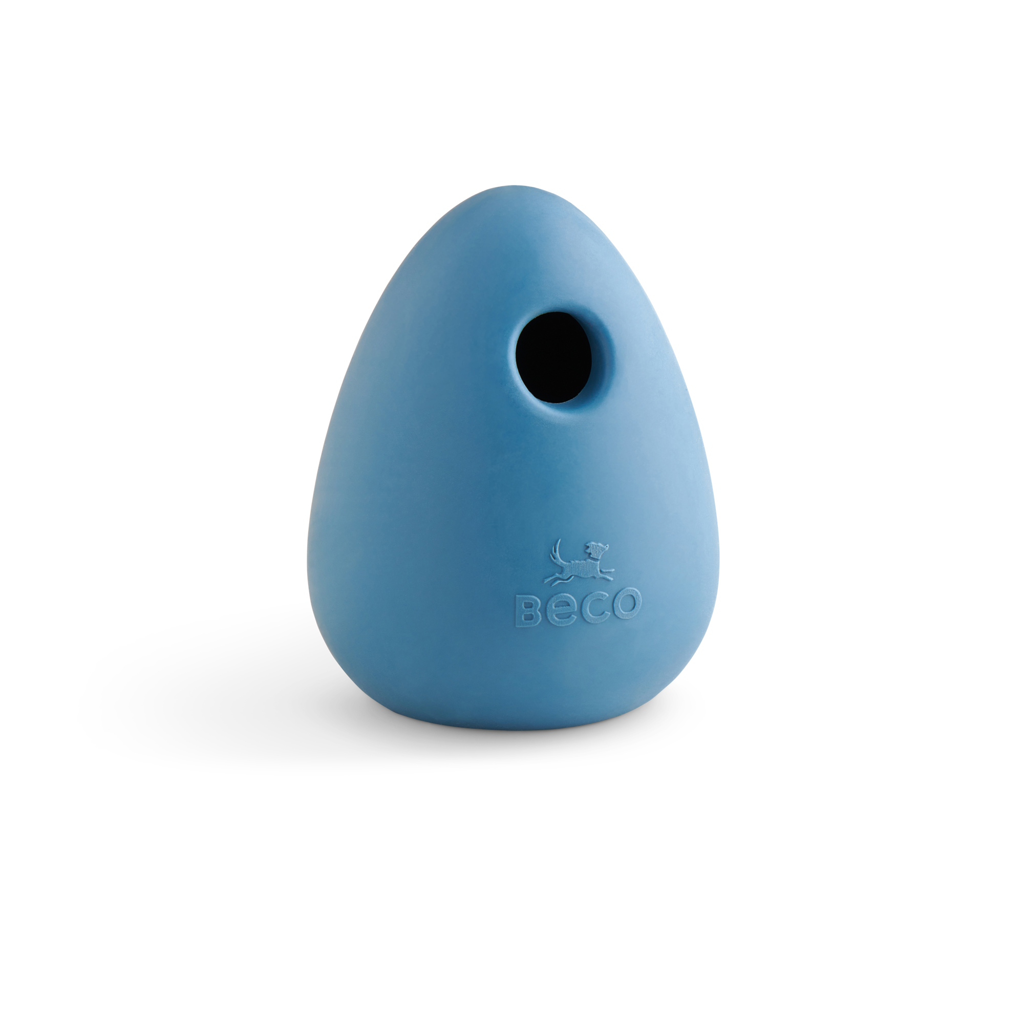 Beco - Jouet &OElig;uf en Caoutchouc Boredom Buster pour Chiens - Bleu Image num&eacute;ro 1