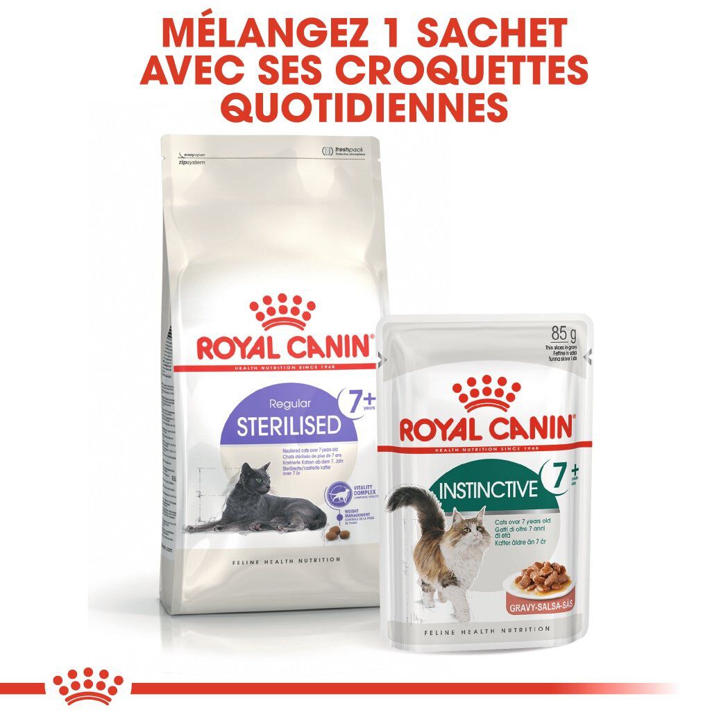 Royal Canin - Sachets Instinctive 7+ en Sauce pour Chat - 12x85g Image num&eacute;ro 6