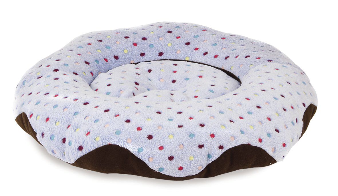 Ferribiella - Panier Donut pour Chiens 60cm - Bleu Image num&eacute;ro 1
