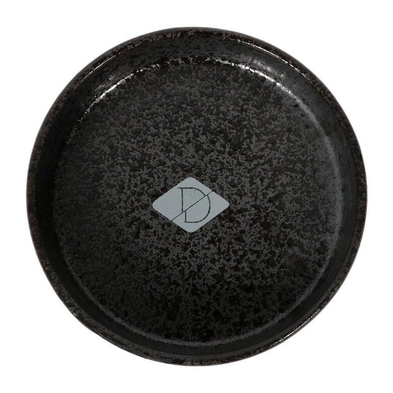 D&D - Gamelle et Ecuelle D'eau Jasper pour Chat 200ml - 13,5x13,5x3,5cm Black Dots Image numéro 2 D&D - Gamelle et Ecuelle D'eau Jasper pour Chat 200ml - 13,5x13,5x3,5cm Black Dots Image numéro 2