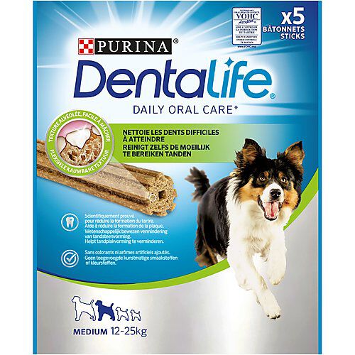 Dentalife - B&acirc;tonnets &agrave; M&acirc;cher Medium pour Chien - 115g Image num&eacute;ro 2