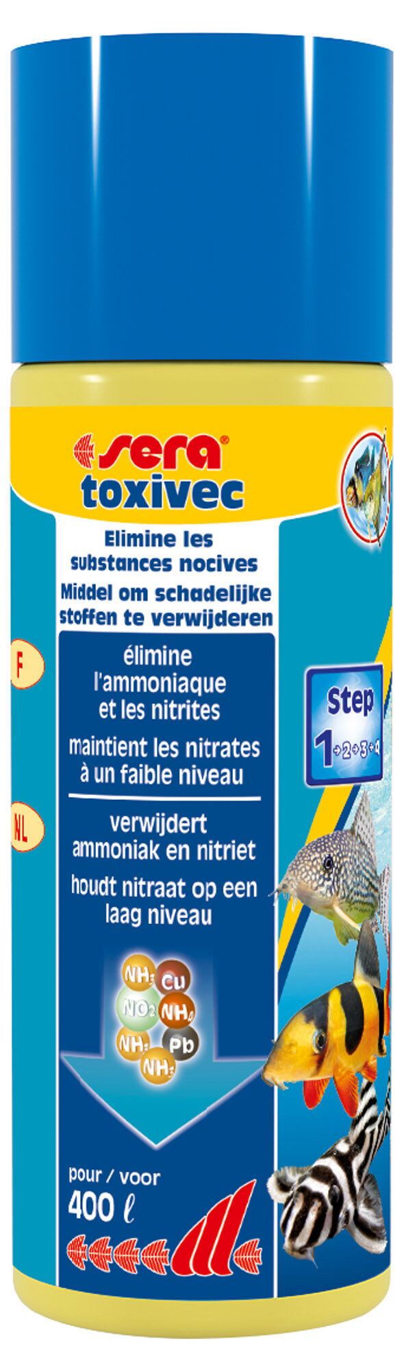 Sera - &Eacute;limine les Substances Nocives Toxivec pour Aquarium - 100ml Image num&eacute;ro 1