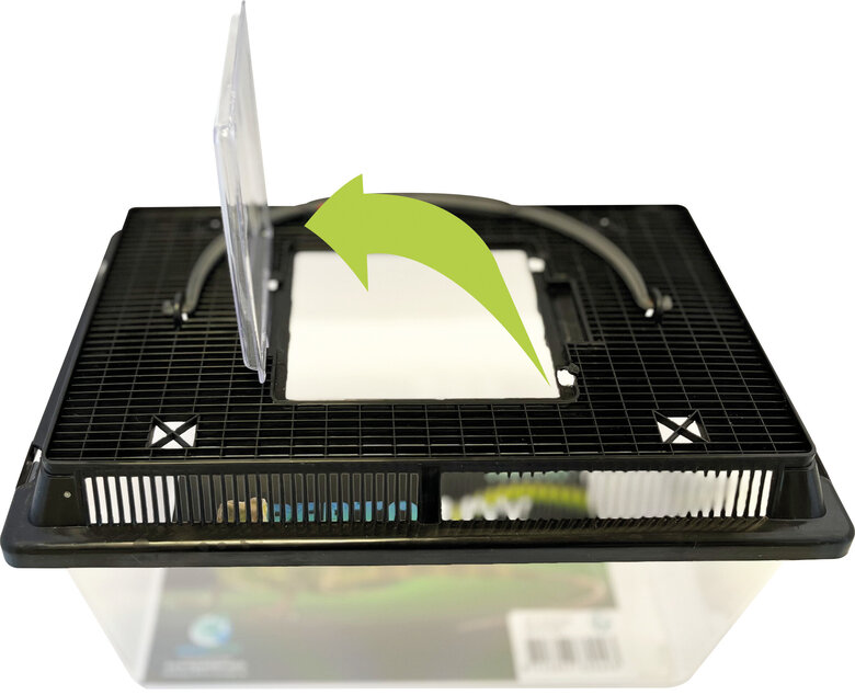 Repto - Box Terrarium 27 X 17 X 16cm - Réptiles Image numéro 2 Repto - Box Terrarium 27 X 17 X 16cm - Réptiles Image numéro 2