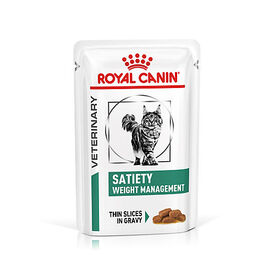 Royal Canin - Sachets Veterinary Satiety Weight Management pour Chat - 12x85g