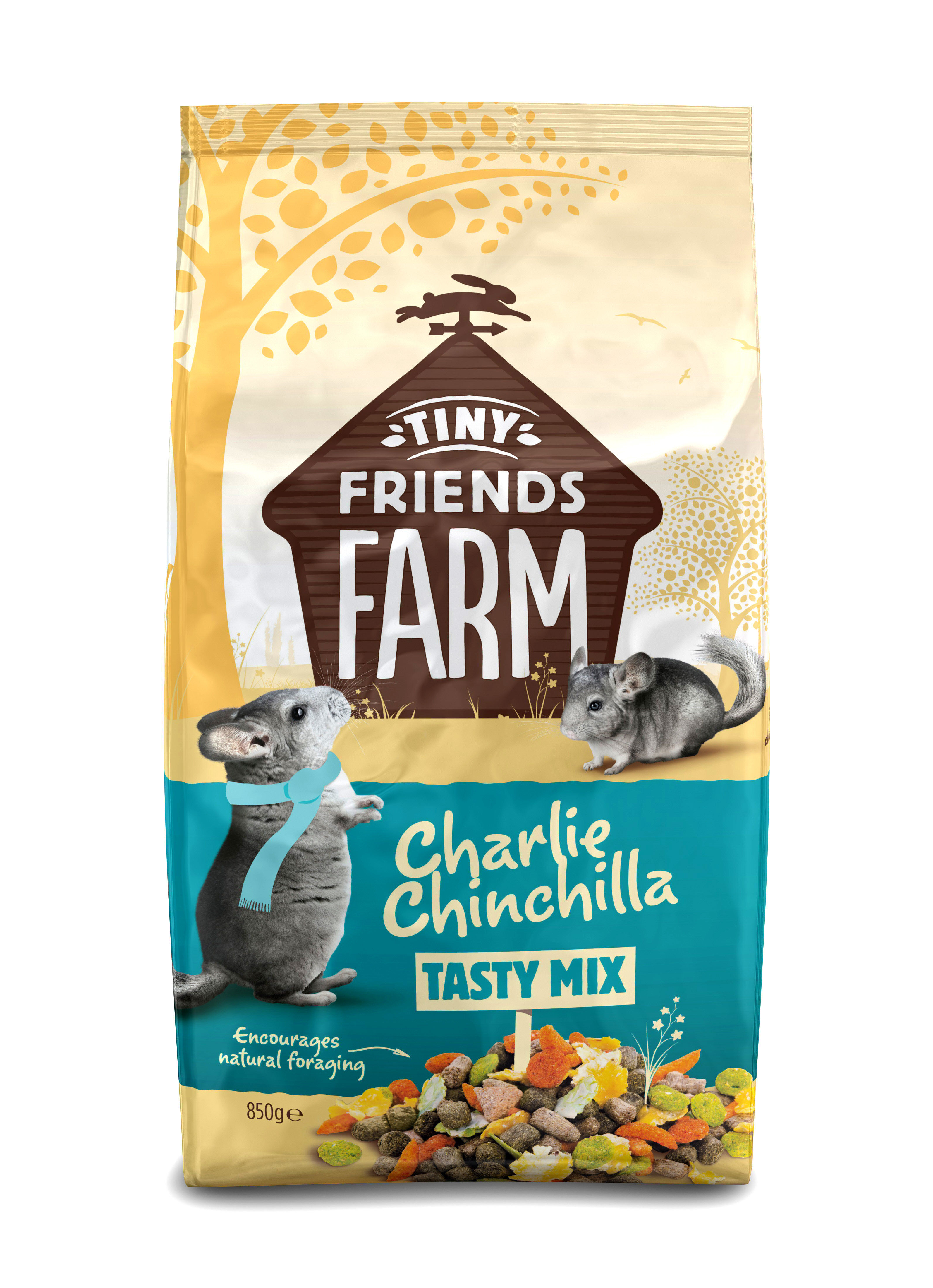 Tiny Friends Farm - Aliment Chinchilla Tasty Mix - 850g Image num&eacute;ro 1
