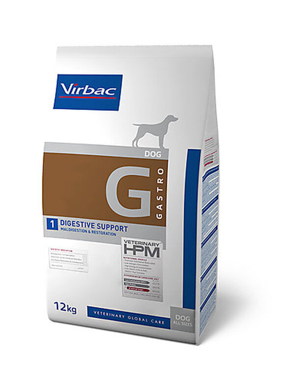 Virbac - Croquettes Veterinary HPM Gastro Digestive Support pour Chiens - 12Kg image number null