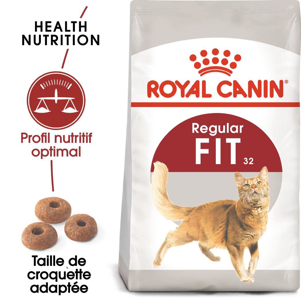 Royal Canin - Croquettes Fit 32 pour Chat Adulte - 4Kg Image num&eacute;ro 2
