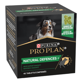 Pro Plan - Aliment Complémentaire en Comprimés Natural Defences+ pour Chiens - 67g