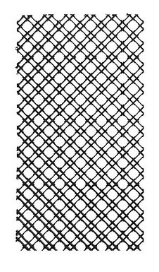 Blue Marine - Grille CORAL GRID pour Support Corail - 26x51,5cm