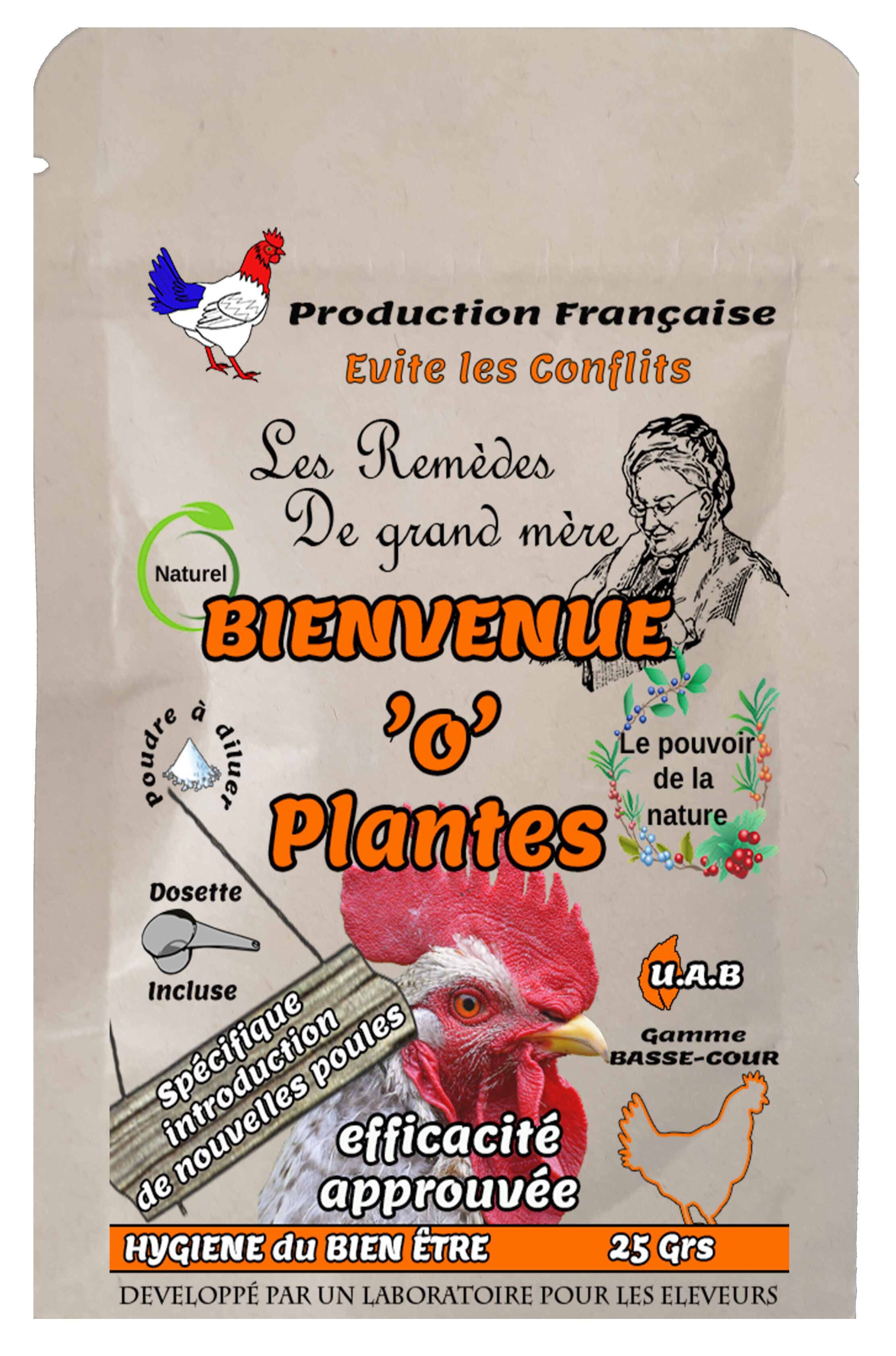 Animalgeo - TIK-PUCES'O'PLANTES LAPINS -SACHET-15 Grs Image num&eacute;ro 1
