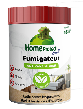 Home Protect - Fumigateur Antiparasitaire pour Habitat - 15g
