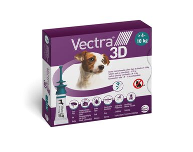 Ceva - Pipettes Vectra 3D Antiparasitaire Vétérinaire Pour chiens - x3