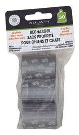 Wouapy - Recharge en Lot de 10 Sacs Propreté pour Mini Distributeur - x3