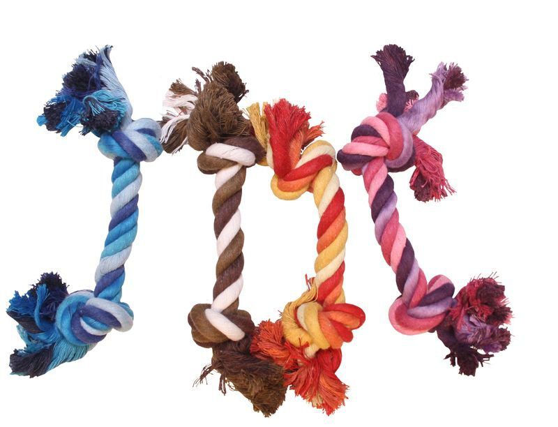 Martin Sellier - Corde 2 N&oelig;uds pour Chien - 19cm Image num&eacute;ro 1