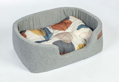 Danish Design - Panier COLOUR BLOCK Gris Clair - S