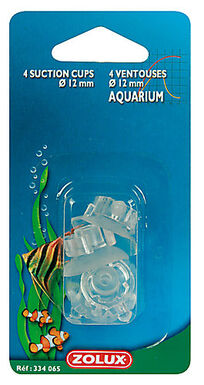 Zolux - Ventouses Tuyau Ø12mm pour Aquarium - x4