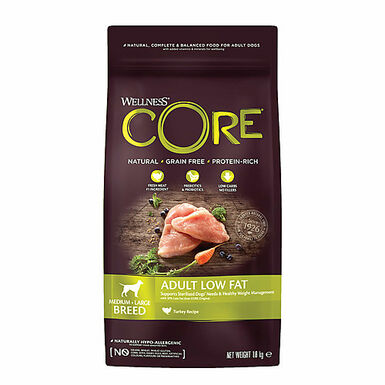 Wellness CORE - Croquettes Light à la Dinde pour Chien - 1,8Kg