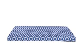 Leeby - Matelas Premium Trait Bleu pour Chien