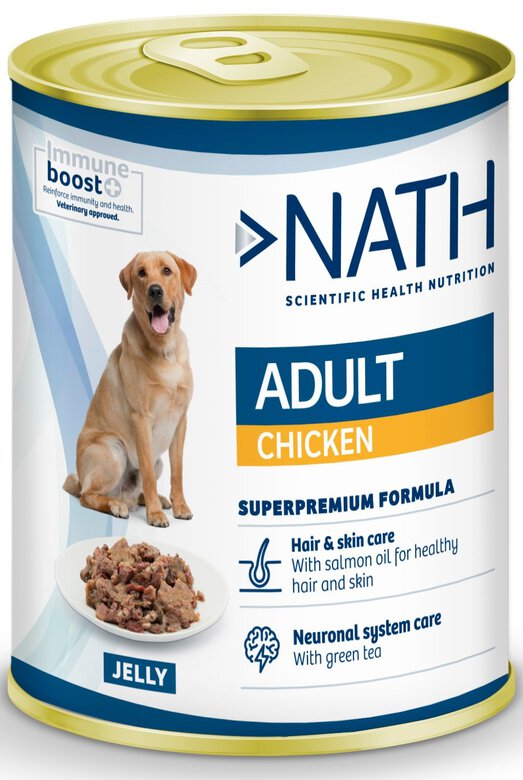 Nath - Pâtée Poulet pour Chiens - 400g Image numéro 1 Nath - Pâtée Poulet pour Chiens - 400g Image numéro 1