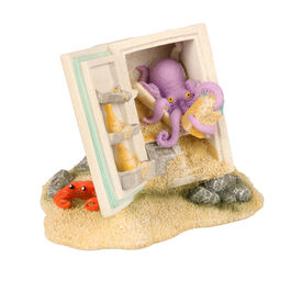 Aquadella - Décoration Réfrigérateur pour Aquarium - 12x11x10cm Aquadella - Décoration Réfrigérateur pour Aquarium - 12x11x10cm