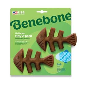 Benebone - Jouet Tiny Pack Fishbone - X2