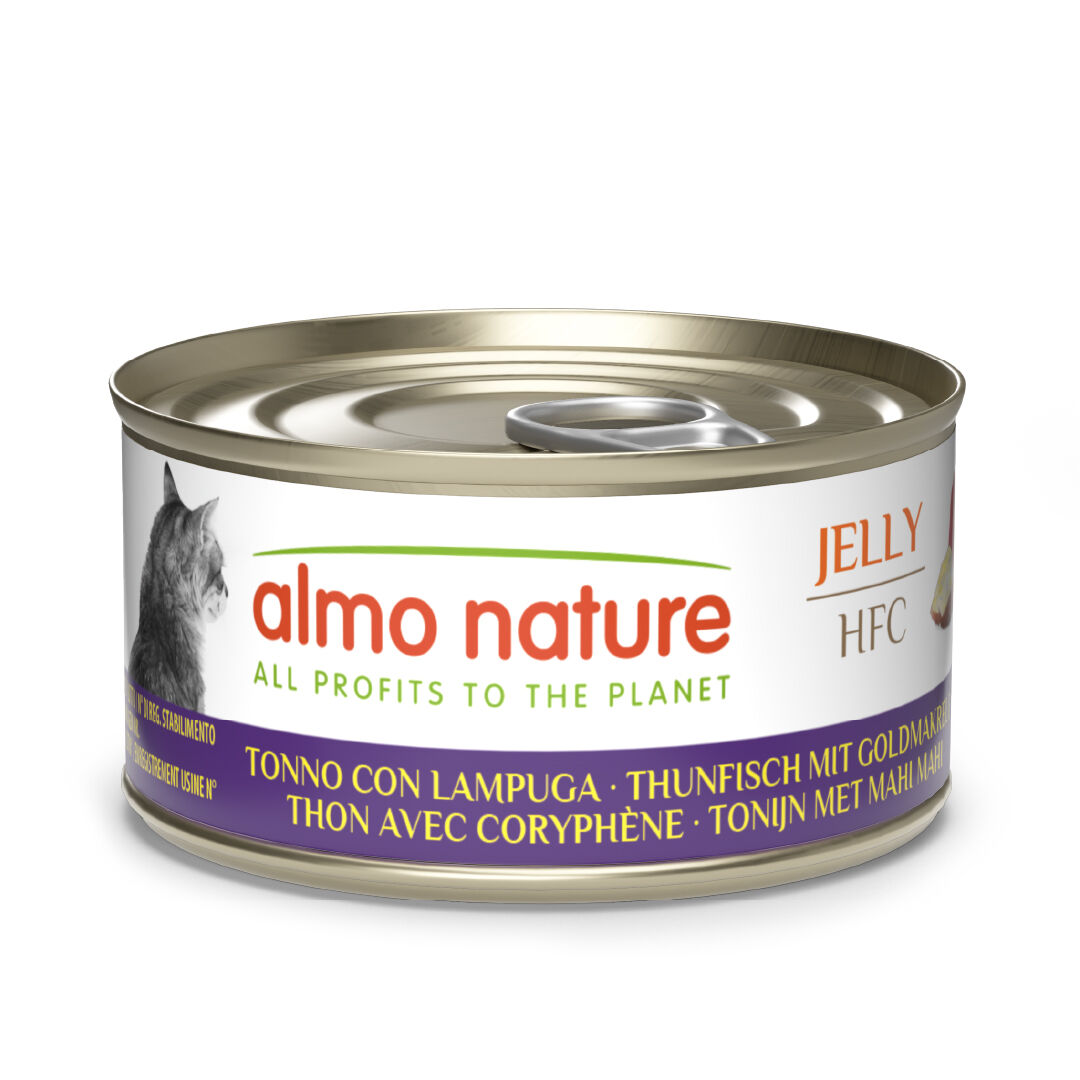 Almo Nature - P&acirc;t&eacute;e HFC Jelly Thon avec Coryph&egrave;ne pour Chats - 70g Image num&eacute;ro 1