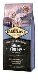 Carnilove - Croquettes Saumon et Dinde pour Chiot