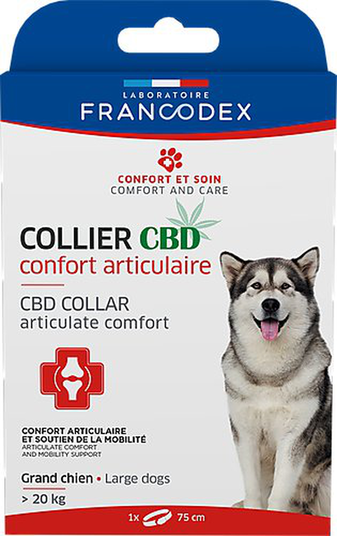 Francodex - Collier CBD Confort Articulaire pour Chiens - 75cm image number null