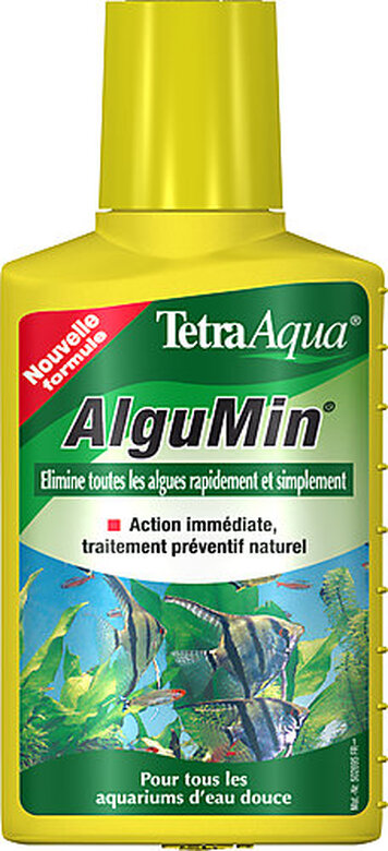 Tetra - Élimine les Algues AlguMin pour Aquarium d'Eau Douce - 100ml image number null