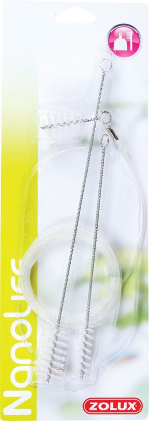 Zolux - Set de 3 Brosses de Nettoyage pour Aquarium Image num&eacute;ro 1