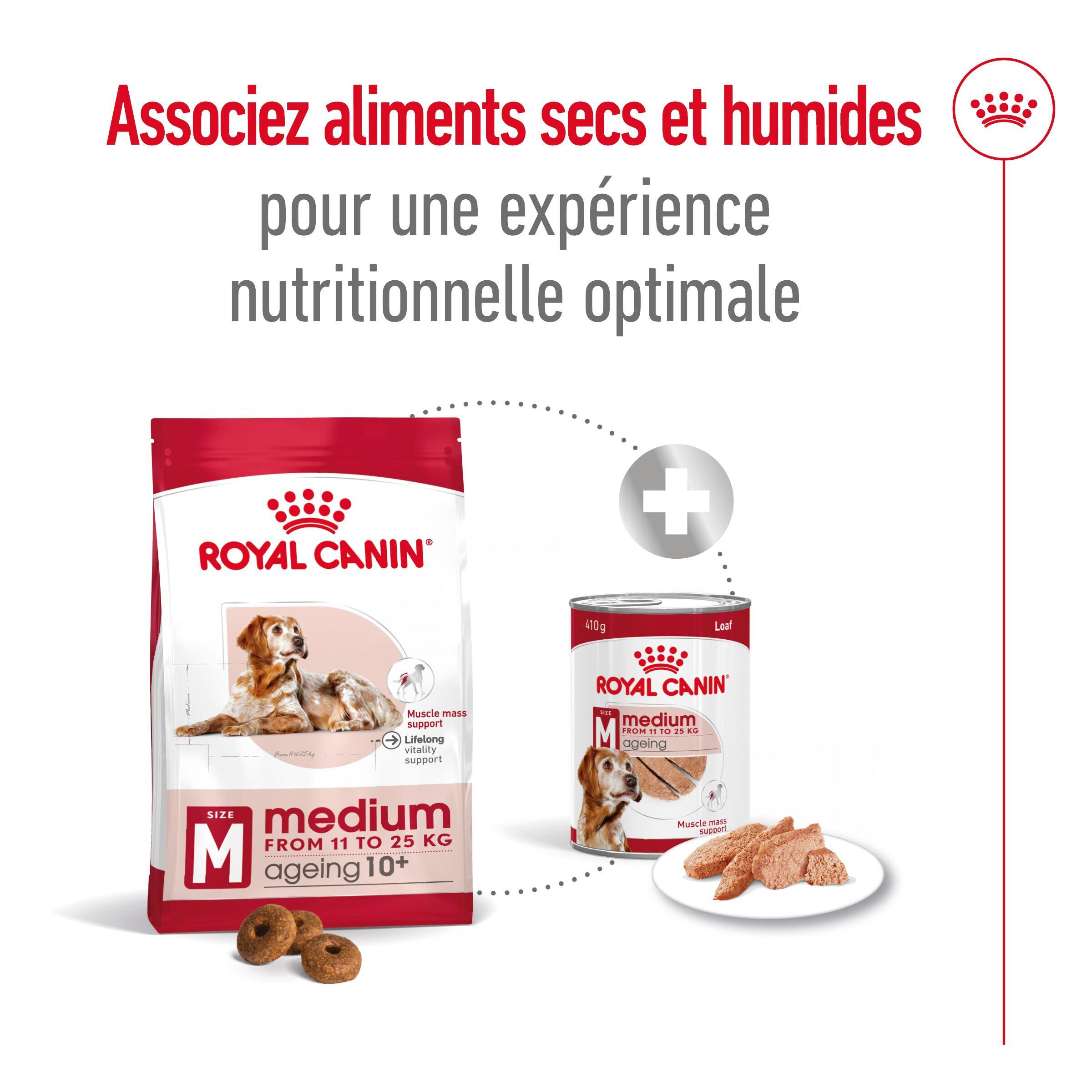 Royal Canin - Croquettes Medium Ageing 10+ pour Chien Senior - 15Kg Image num&eacute;ro 9