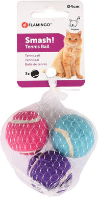 Flamingo - Jouet Winta Balle Mélange pour Chats - x3
