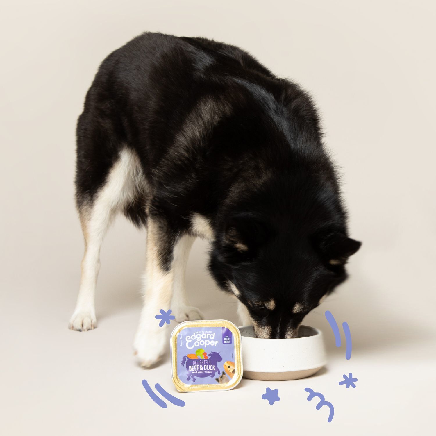 Edgard & Cooper - Barquette au B&oelig;uf et Canard pour Chien - 150g Image num&eacute;ro 3