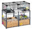 Ferplast - Cage Multipla Crystal pour Hamster et Souris - Noir Indicateur image numéro 6